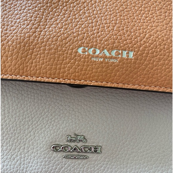 Yellow pink orange real coach bag - Picture 2 of 6